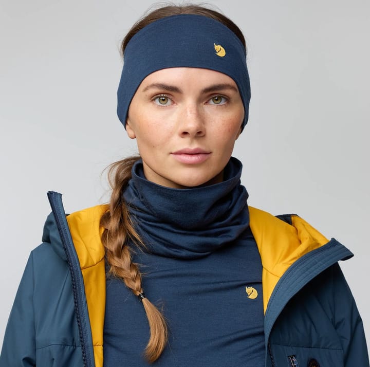 Fjällräven Bergtagen Merino Headband Mountain Blue Fjällräven