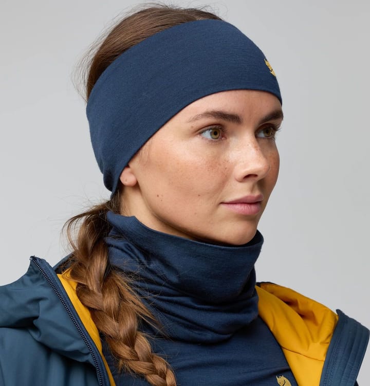Fjällräven Bergtagen Merino Headband Mountain Blue Fjällräven