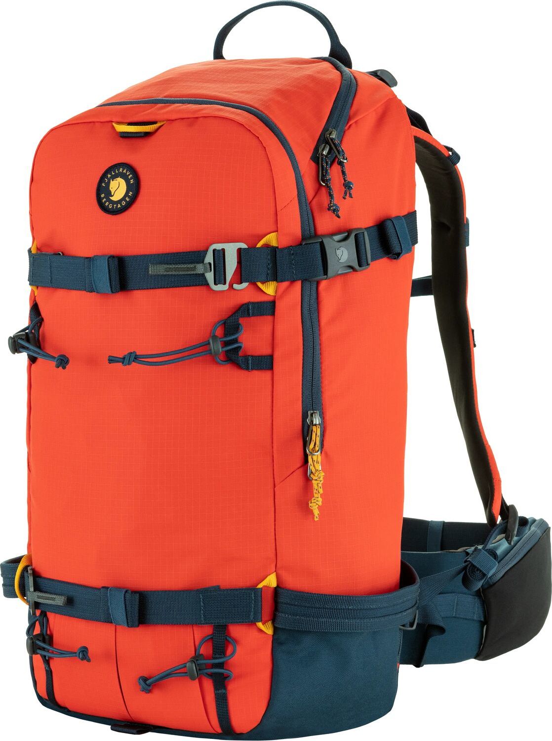 Flame Orange-mountain Blue