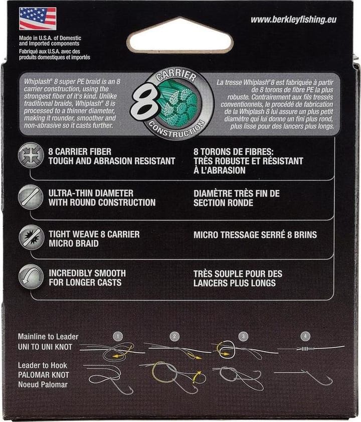 Berkley Whiplash 8 150m 0.18mm Green Berkley