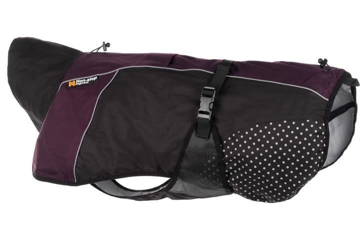 Non-stop Dogwear Beta Pro Raincoat  Black/Purple Non-stop Dogwear