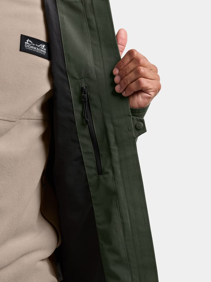 Didriksons Men's Biak Jacket Deep Green Didriksons