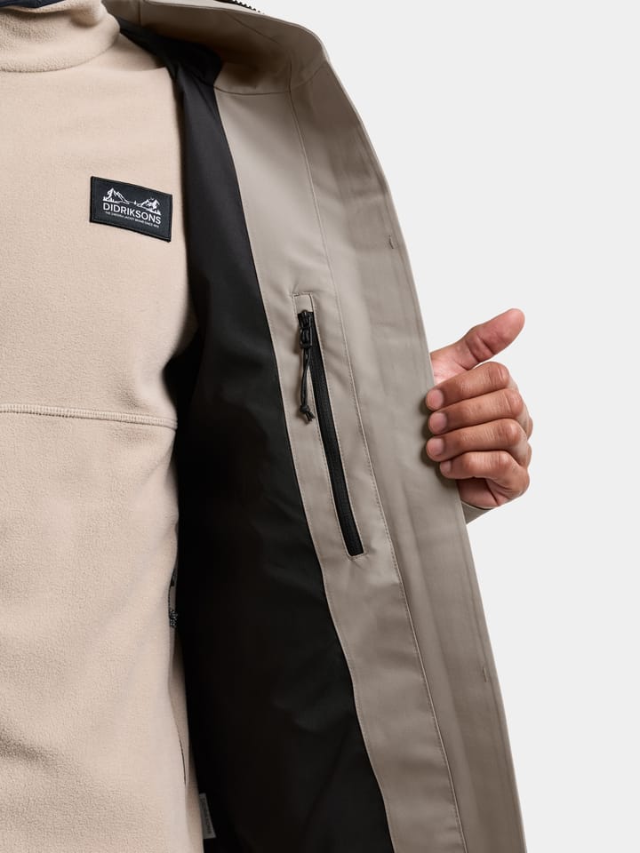 Didriksons Men's Biak Jacket Ash Brown Didriksons