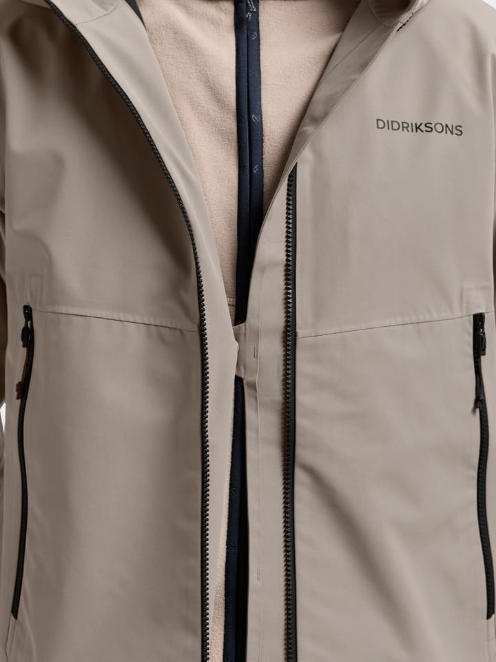 Didriksons Men's Biak Jacket Ash Brown Didriksons