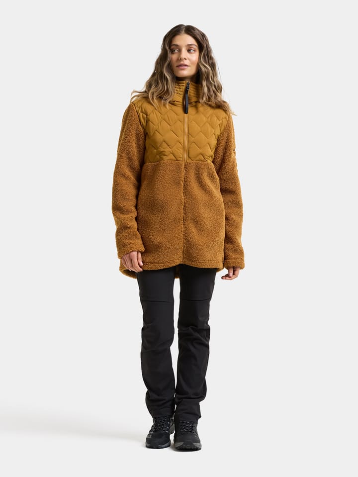 Didriksons Women's Bibi Full Zip 2 Spice Brown Didriksons