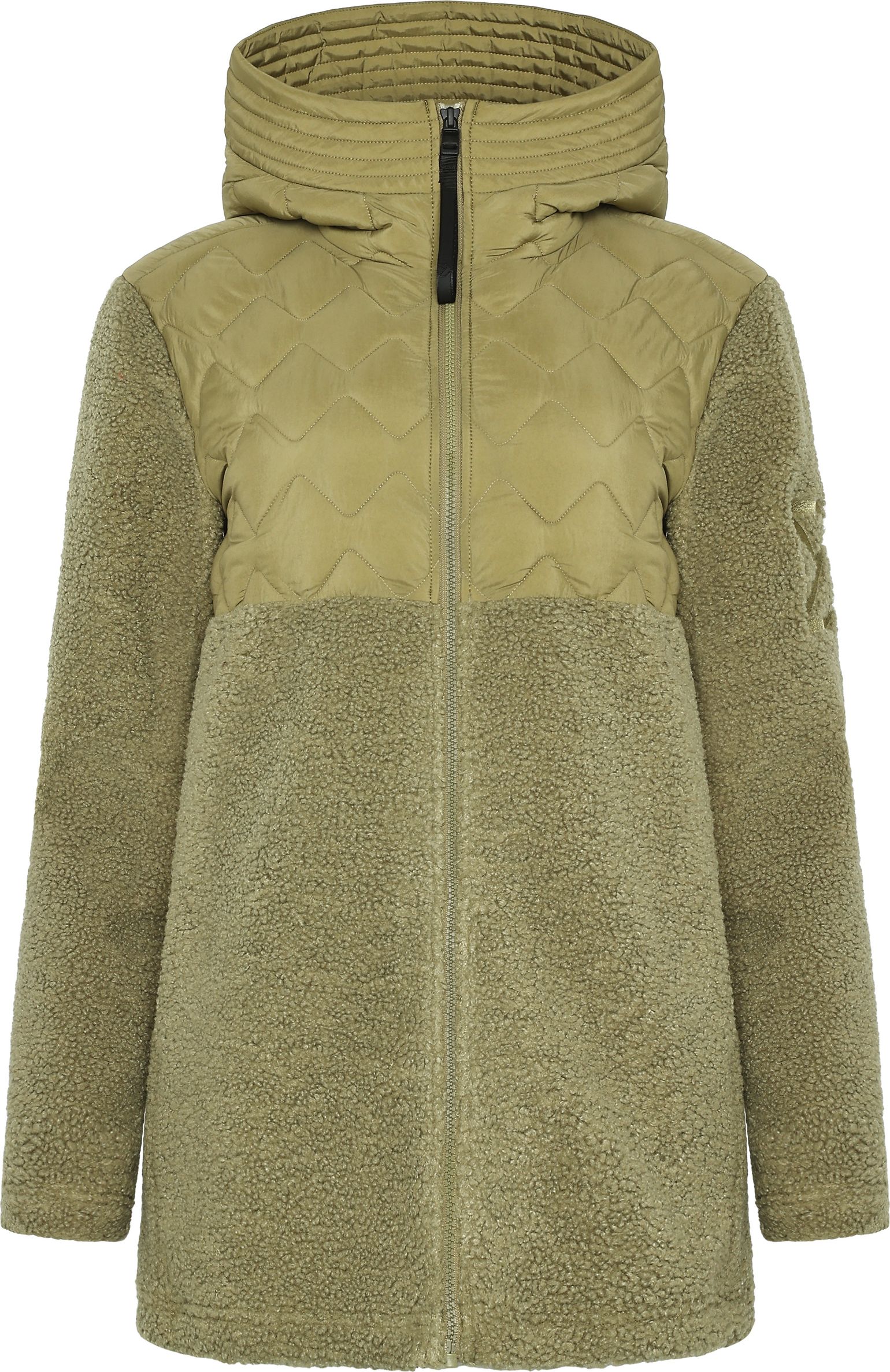 Didriksons Women's Bibi Full Zip 2 Olive Green