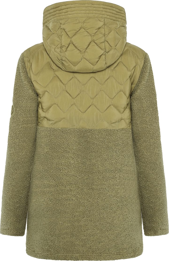 Didriksons Women's Bibi Full Zip 2 Olive Green Didriksons