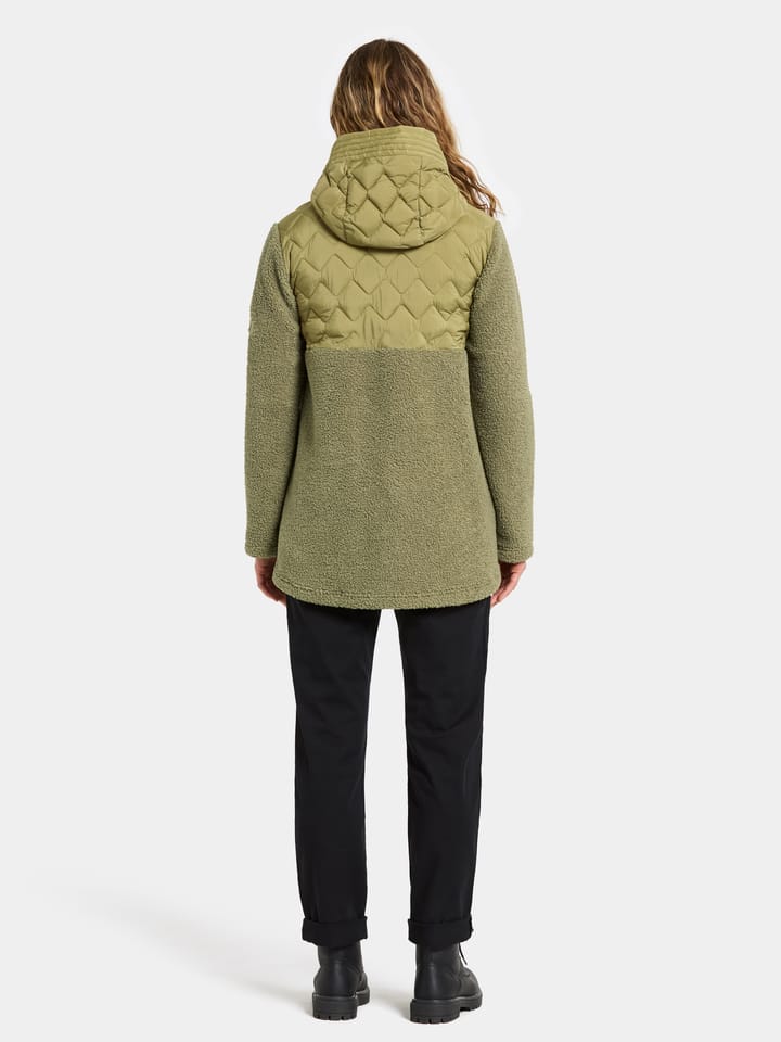 Didriksons Women's Bibi Full Zip 2 Olive Green Didriksons