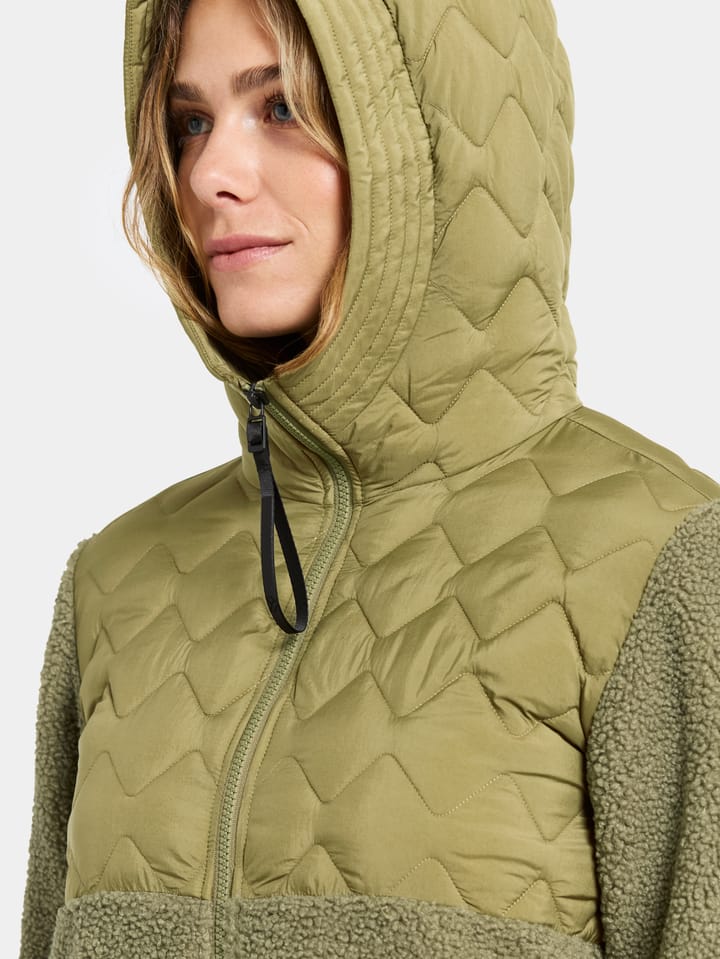 Didriksons Women's Bibi Full Zip 2 Olive Green Didriksons Didriksons Women's Bibi Full Zip 2 Olive Green Didriksons