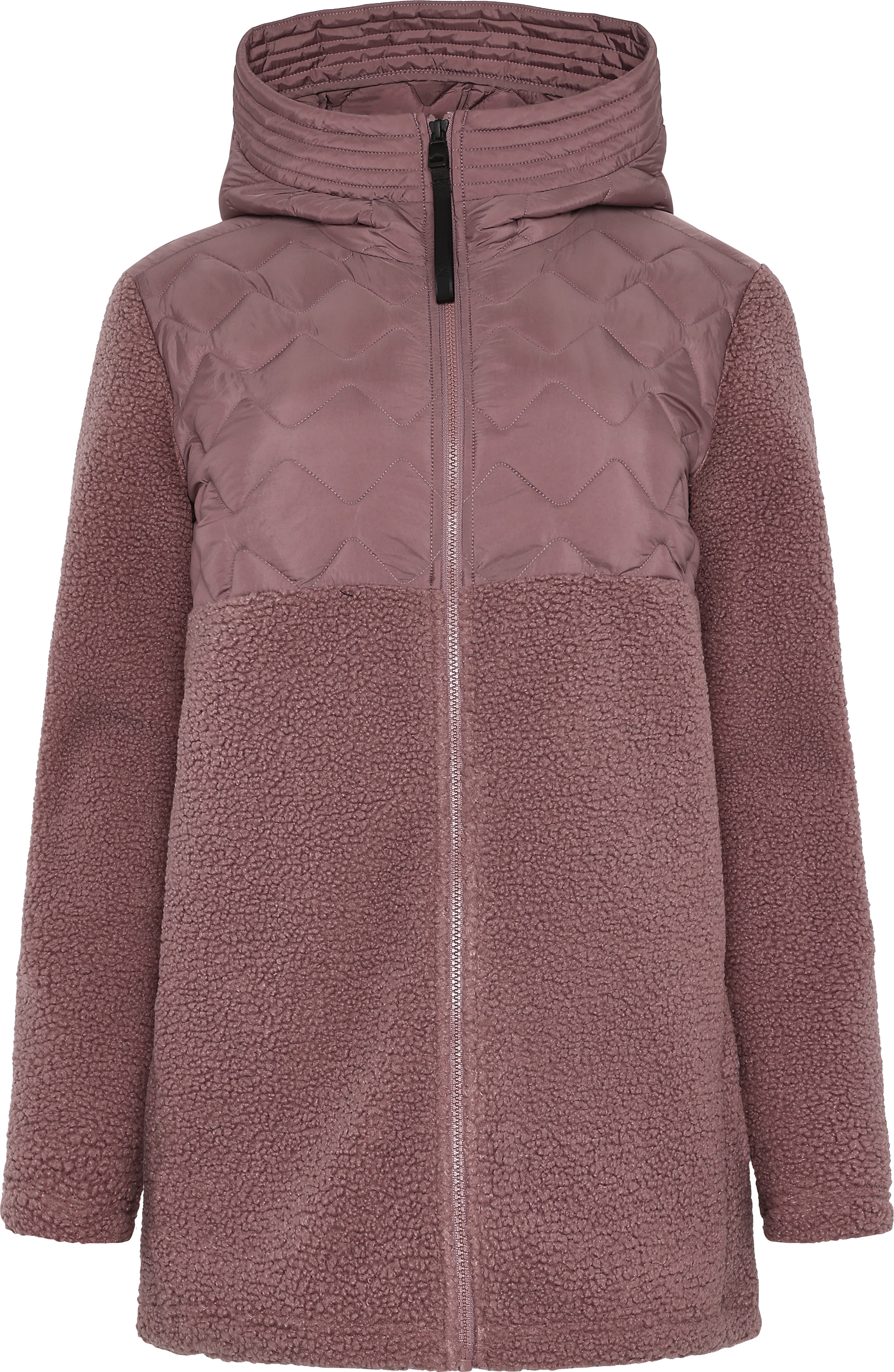 Didriksons Women's Bibi Full Zip 2 Faded Wine Välikerrospuserot 38