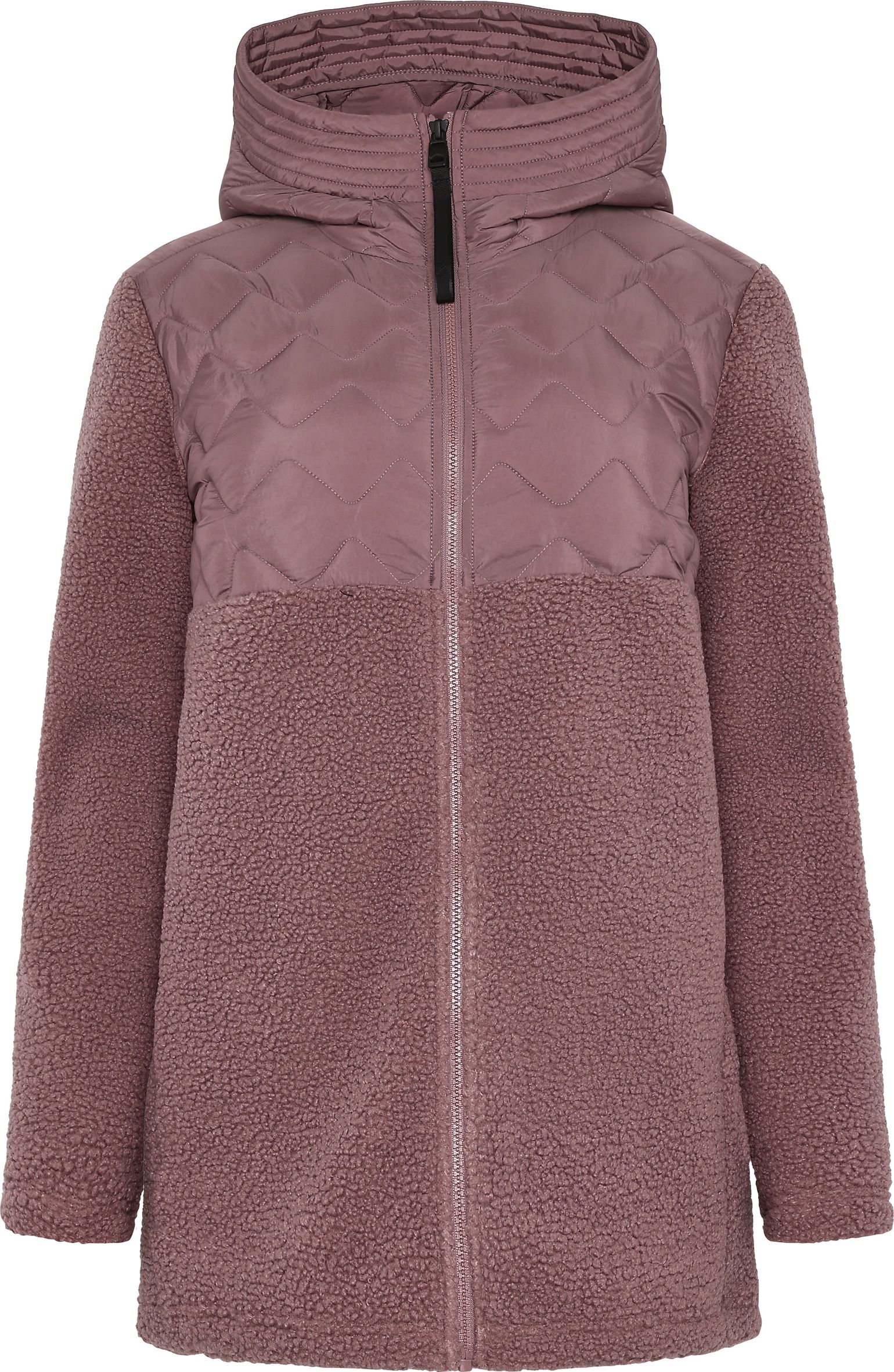 Didriksons Women's Bibi Full Zip 2 Faded Wine