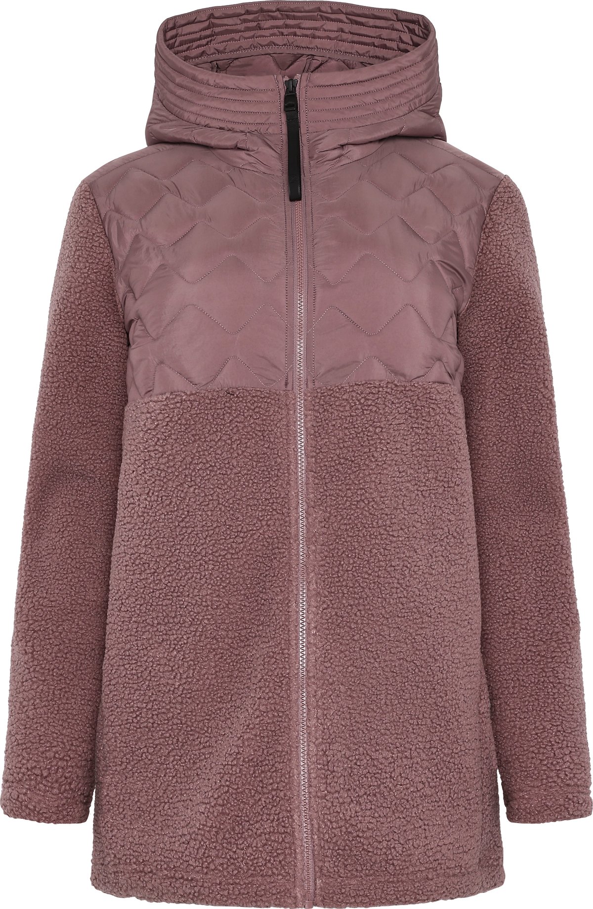 Didriksons Women's Bibi Full Zip 2 Faded Wine