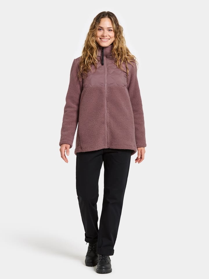 Didriksons Women's Bibi Full Zip 2 Faded Wine Didriksons Didriksons Women's Bibi Full Zip 2 Faded Wine Didriksons