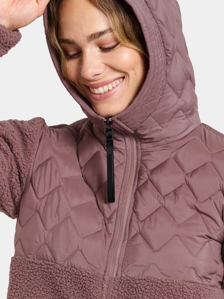 Didriksons Women's Bibi Full Zip 2 Faded Wine Didriksons