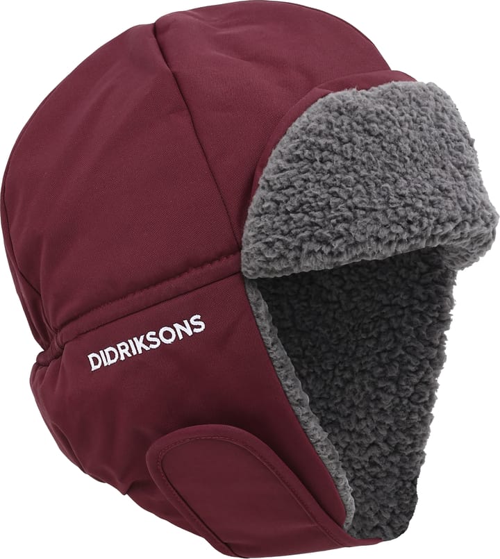 Didriksons Kids' Biggles Cap 6 Anemon Red Didriksons