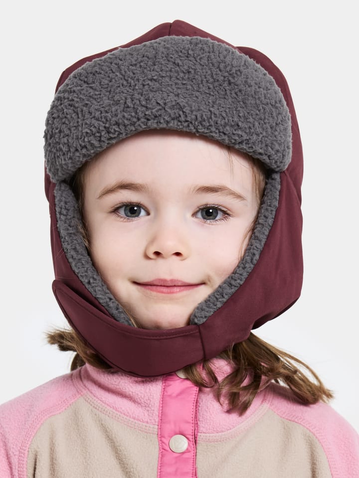 Didriksons Kids' Biggles Cap 6 Anemon Red Didriksons