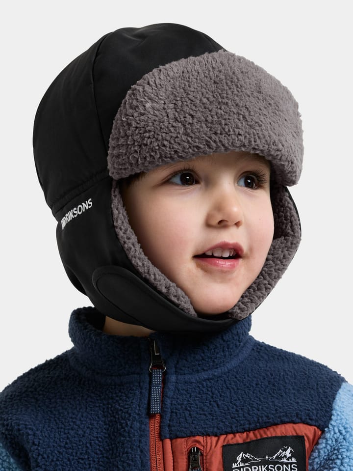 Didriksons Kids' Biggles Cap Black Didriksons