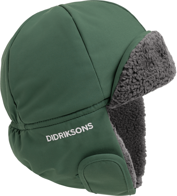 Didriksons Kids' Biggles Cap Dark Moss Didriksons