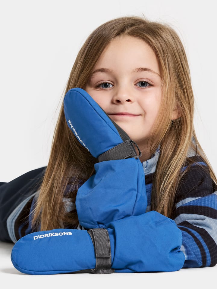 Didriksons Kids' Biggles Mitten 7 Sapphire Blue Didriksons Didriksons Kids' Biggles Mitten 7 Sapphire Blue Didriksons