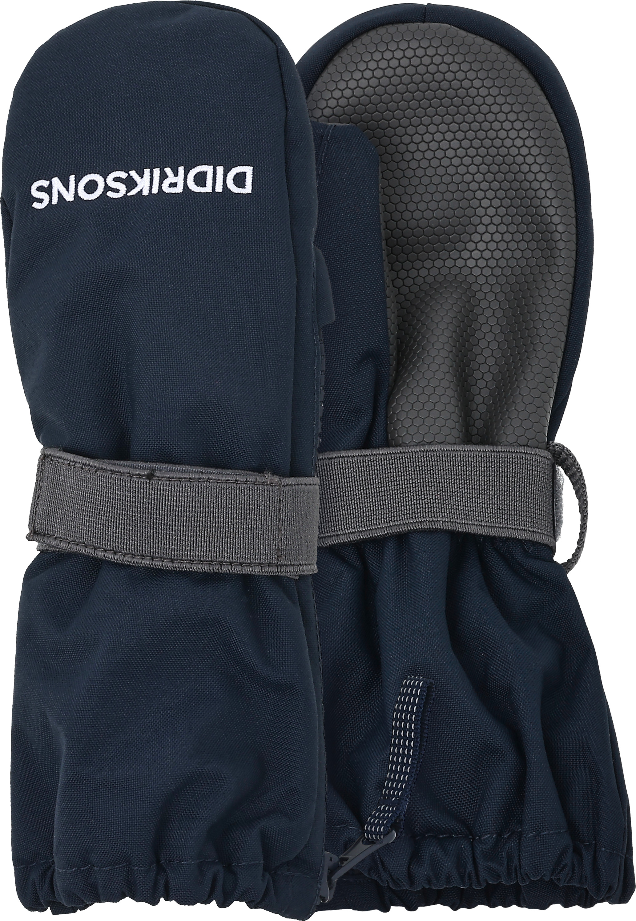 Didriksons Kids' Biggles Zip Mitten 8 Sapphire Blue