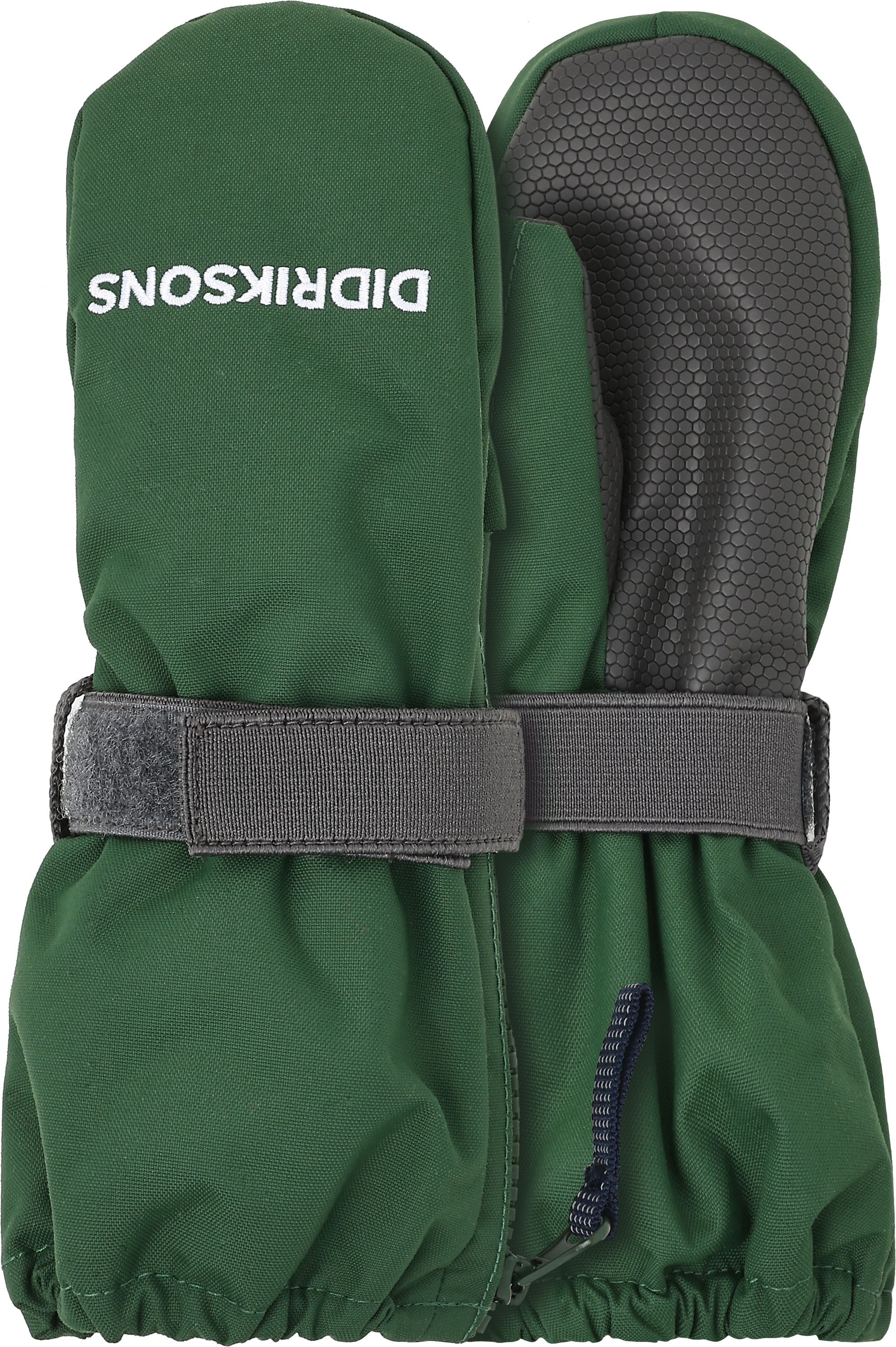Didriksons Kids' Biggles Zip Mitten 8 Pine