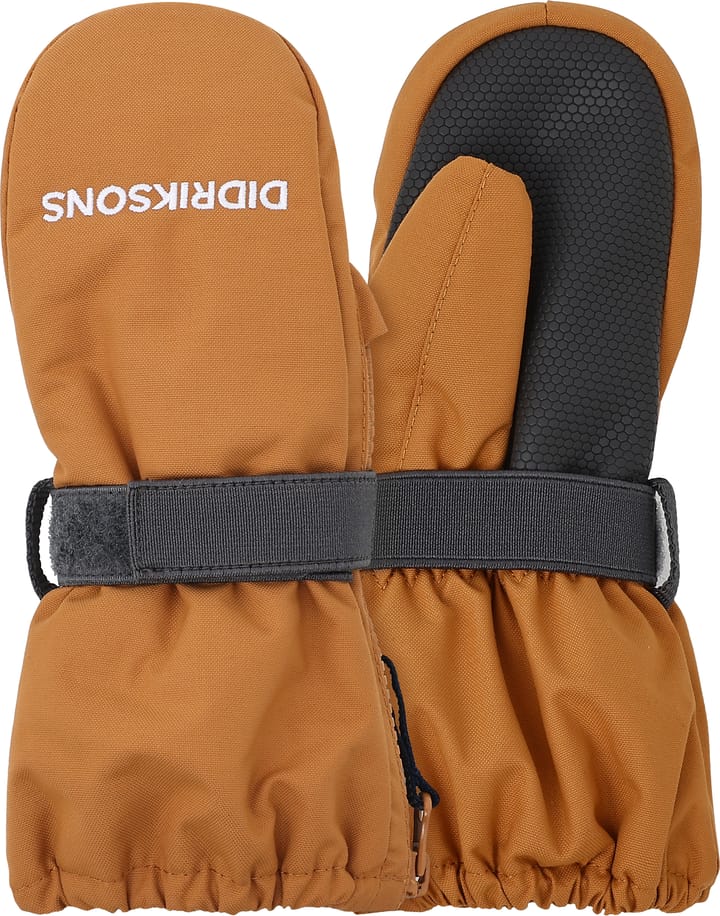 Didriksons Kids' Biggles Zip Mitten 8 Almond Tree Didriksons