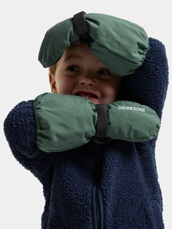 Didriksons Kids' Biggles Mittens Dark Moss Didriksons