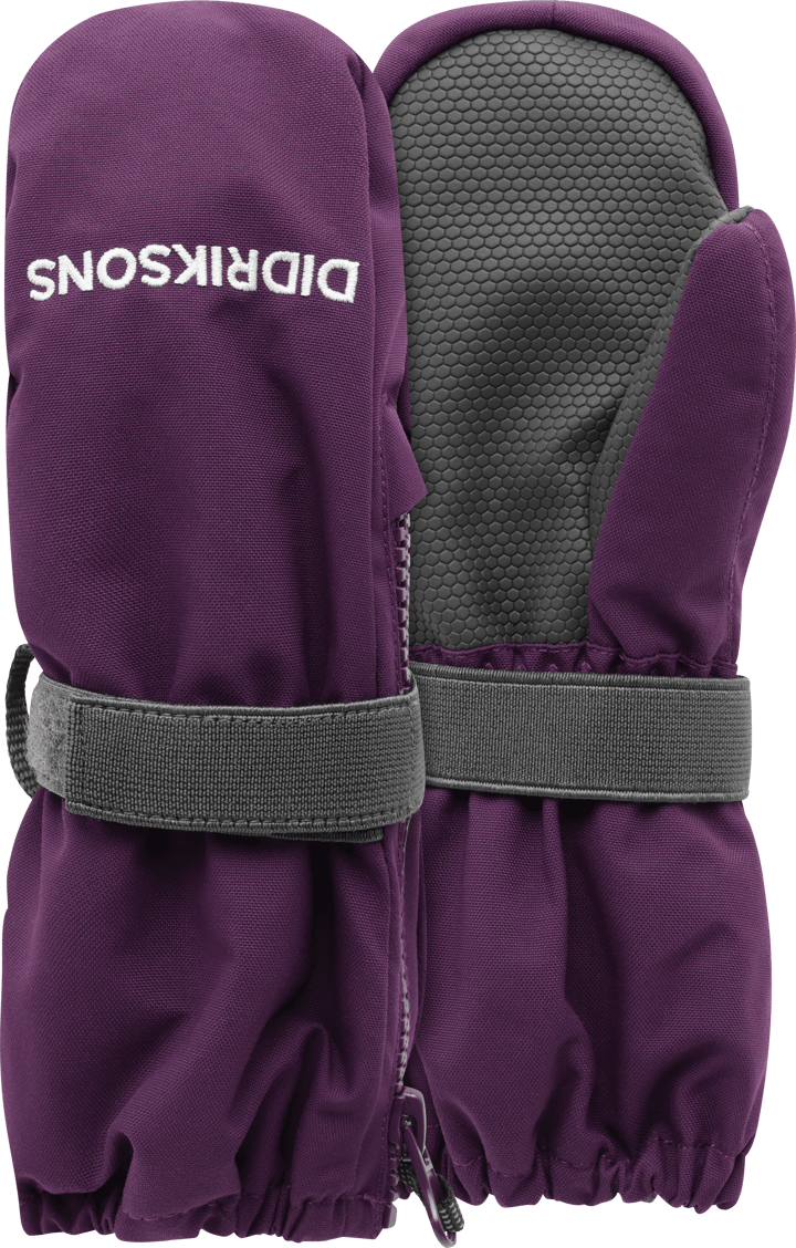 Didriksons Kids' Biggles Zip Mittens Northen Purple Didriksons