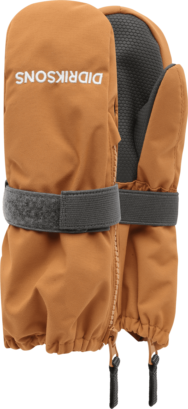 Didriksons Kids' Biggles Zip Mittens Almond Tree Didriksons