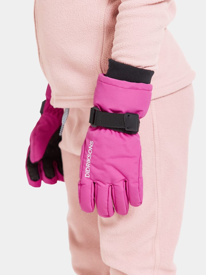 Didriksons Kids' Biggles Gloves 3 Plastic Pink Didriksons