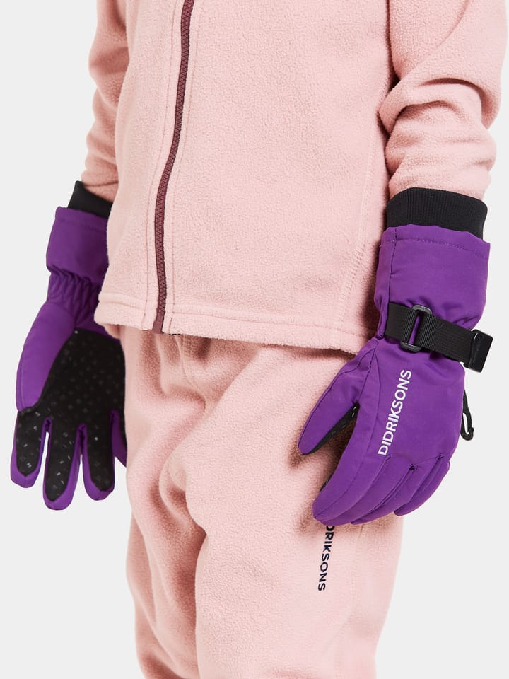 Didriksons Kids' Biggles Gloves 3 Royal Purple Didriksons