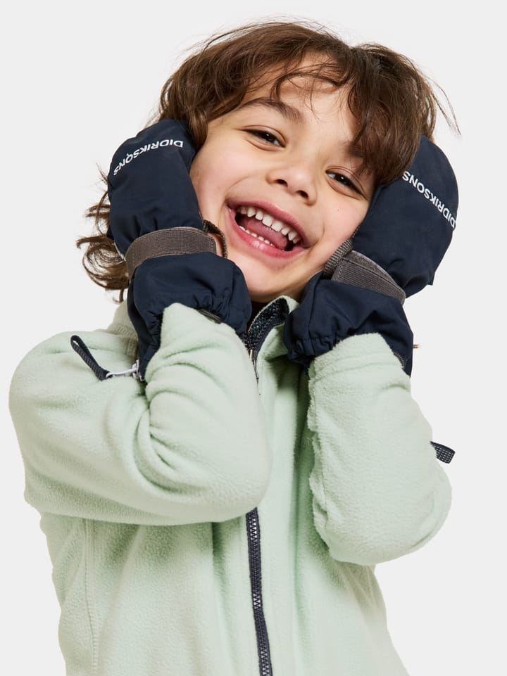 Didriksons Biggles Zip Mitten 7 Navy Didriksons