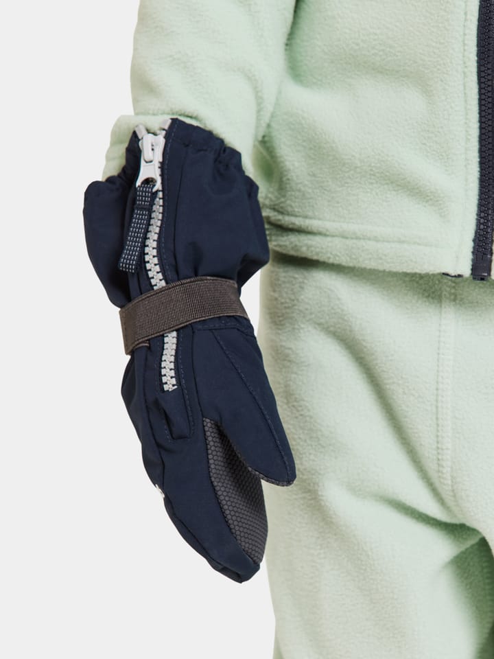 Didriksons Biggles Zip Mitten 7 Navy Didriksons