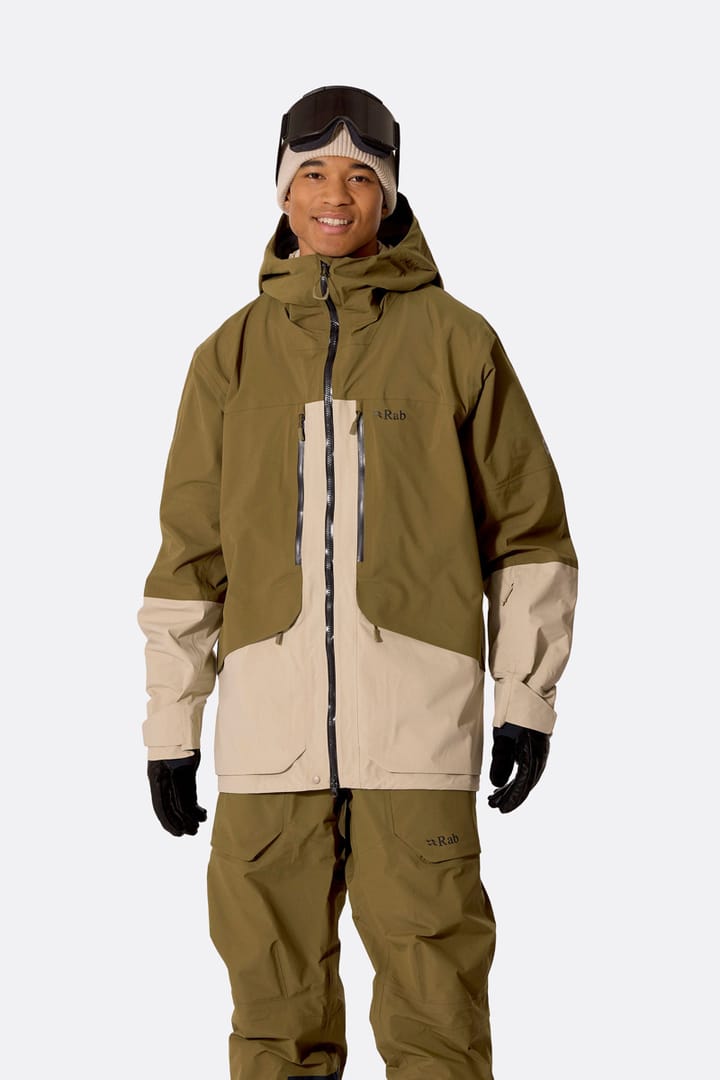 Rab Bigline Jacket Oak/dark Pebble Rab