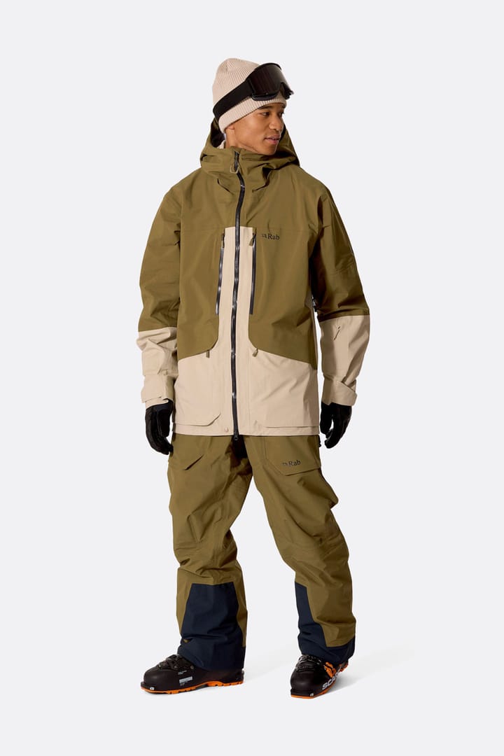 Rab Bigline Jacket Oak/dark Pebble Rab