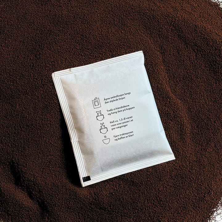 Om Litt Brasil Kaffe Filter Medium Brent/røsted Om Litt Brasil Kaffe Filter Medium Brent/røsted
