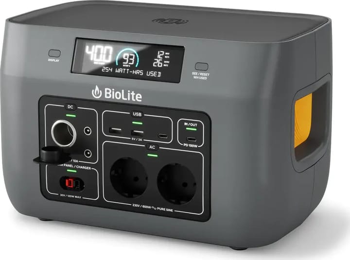 BioLite BaseCharge 600 Black BioLite BioLite BaseCharge 600 Black BioLite