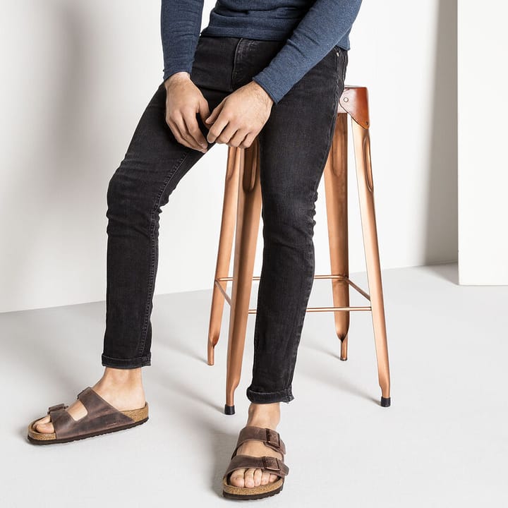 Birkenstock Unisex Arizona Oiled Nubuck Leather Soft Footbed Regular Habana Birkenstock Birkenstock Unisex Arizona Oiled Nubuck Leather Soft Footbed Regular Habana Birkenstock