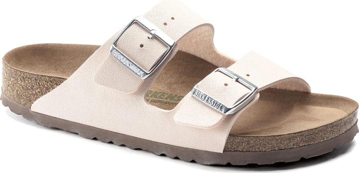 Birkenstock Women's Arizona Vegan Birko-Flor Nubuck Regular Light Rose Birkenstock