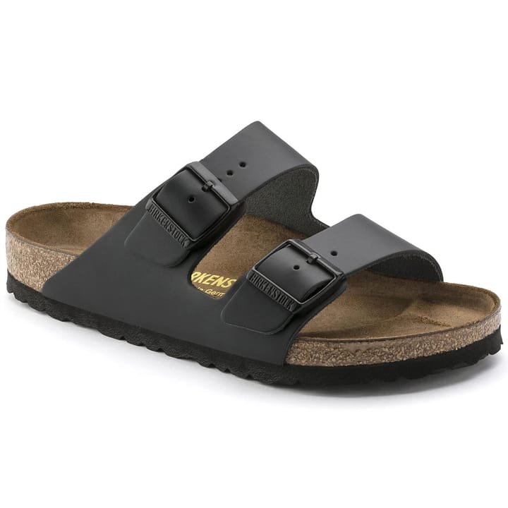 Birkenstock Arizona Natural Leather Regular Black Birkenstock