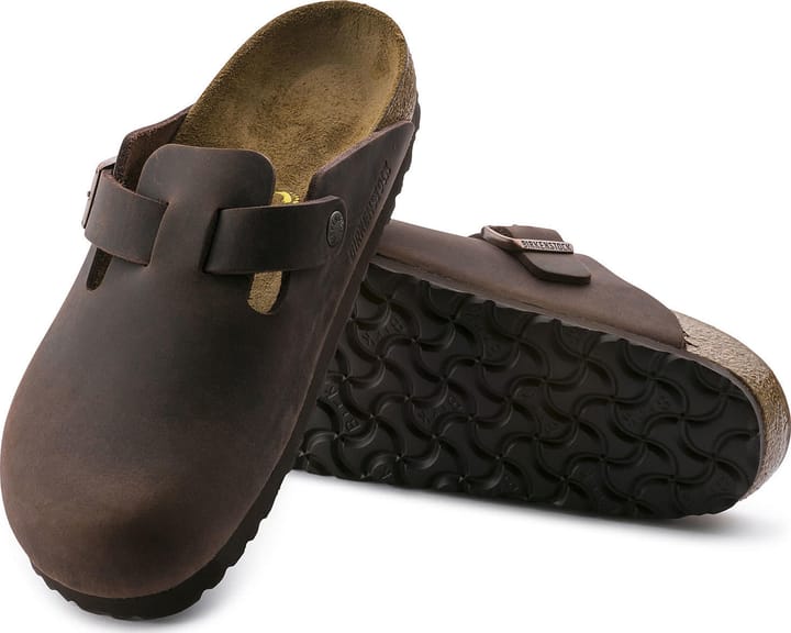Birkenstock Boston Oiled Leather Regular Habana Birkenstock