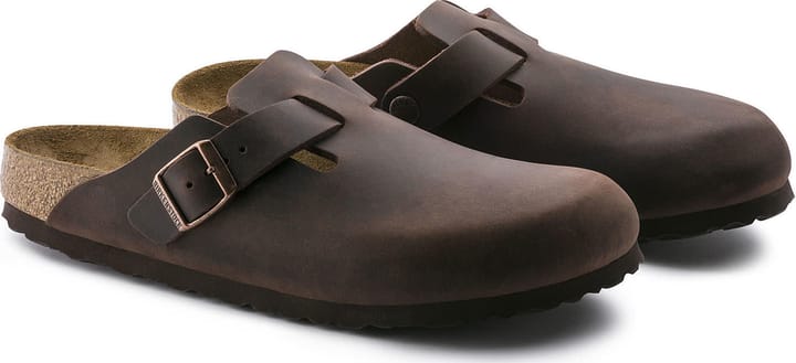 Birkenstock Boston Oiled Leather Regular Habana Birkenstock