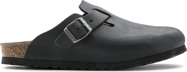 Birkenstock Boston Oiled Leather Narrow Black Birkenstock
