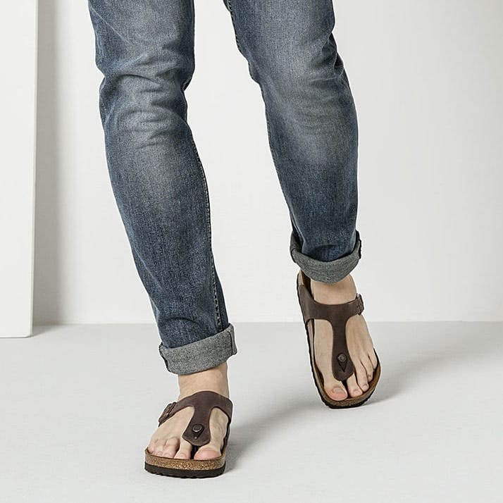 Birkenstock Unisex Gizeh Regular Habana Brown Birkenstock