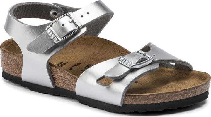 Kids' Rio Electric Metallic Silver Birkenstock