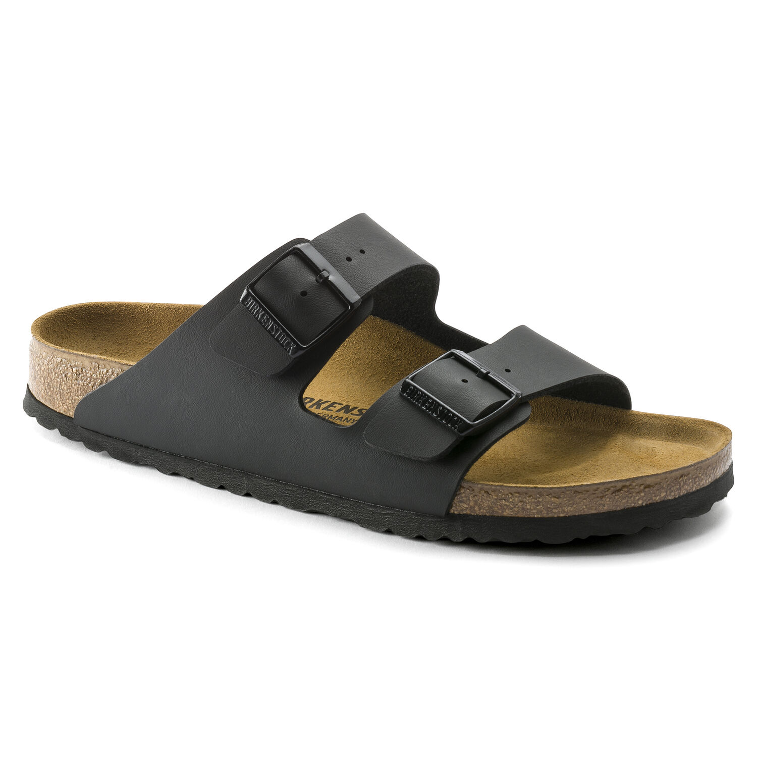 Unisex Arizona Birko-Flor Soft Footbed Narrow Black