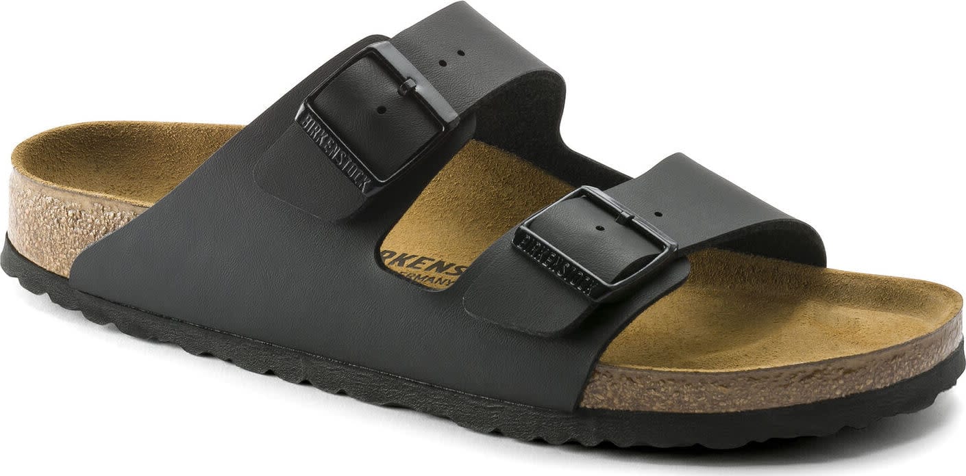 Birkenstock Unisex Arizona Birko-Flor Regular Black