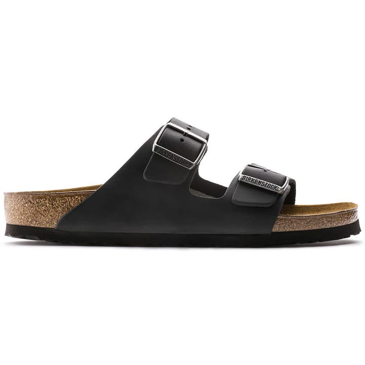 Birkenstock Unisex Arizona Oiled Leather Narrow Black Birkenstock