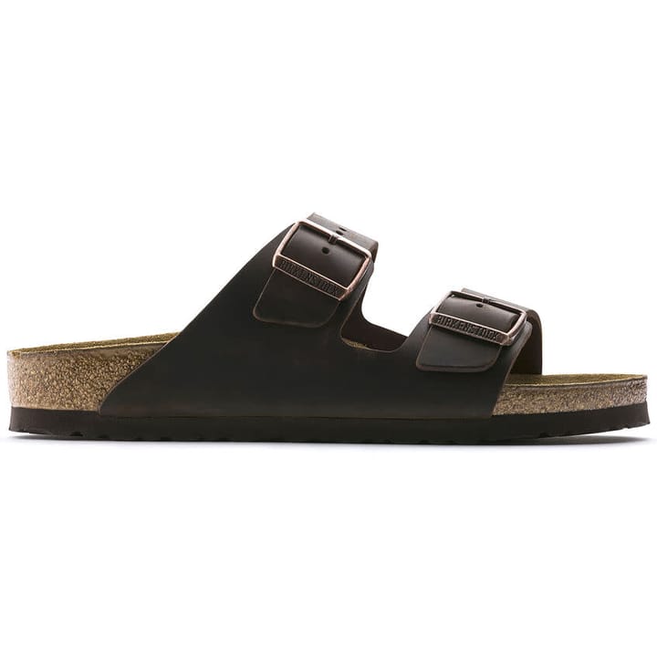 Birkenstock Unisex Arizona Oiled Leather Narrow Habana Birkenstock