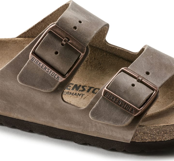 Birkenstock Unisex Arizona Oiled Leather Regular Tabacco Brown Birkenstock